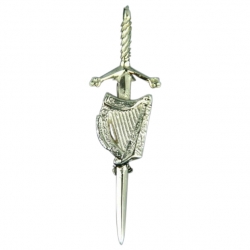 Irish Harp Kilt Pin