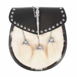 Studded Pin And Chain Sporran