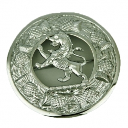 Scottish Lion Plaid Brooch